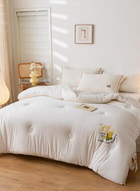 母婴级玉糯糯被夏冬季厚保暖玉米加纤维被家用米ATA春秋被被床品