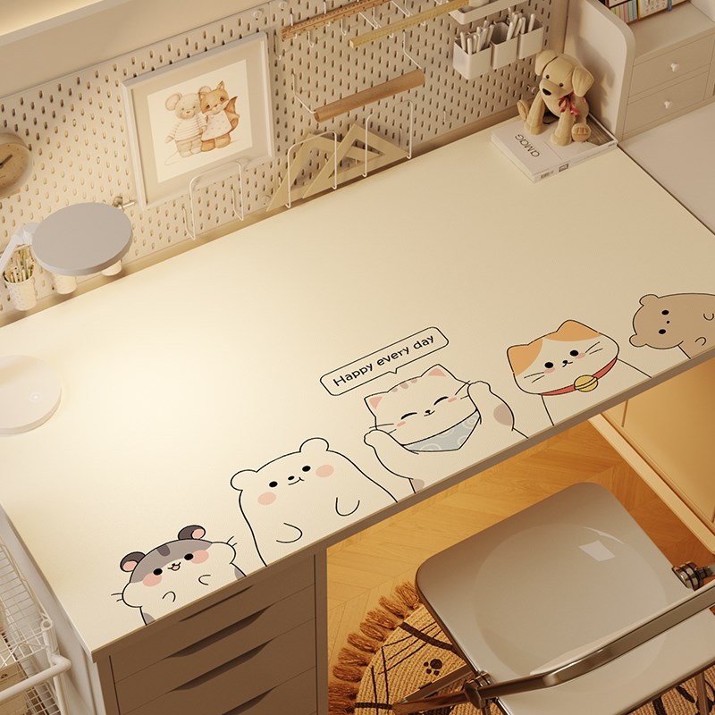 2025新款硅胶儿童学生专用学习桌垫保护垫书桌写字台桌.垫垫子AE