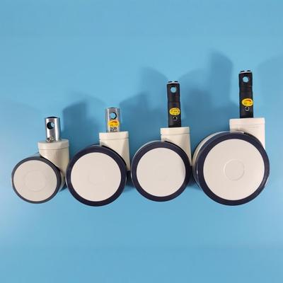 疗病床中控5760医/6寸中型定脚轮静音轮向带刹车可锁万轮大向全