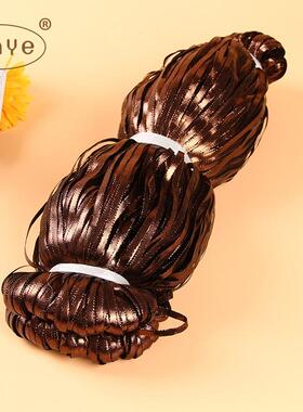 968厂丝家现货直销0.6cm1.8cmcm厚膜扁金银丝彩色量大从0优