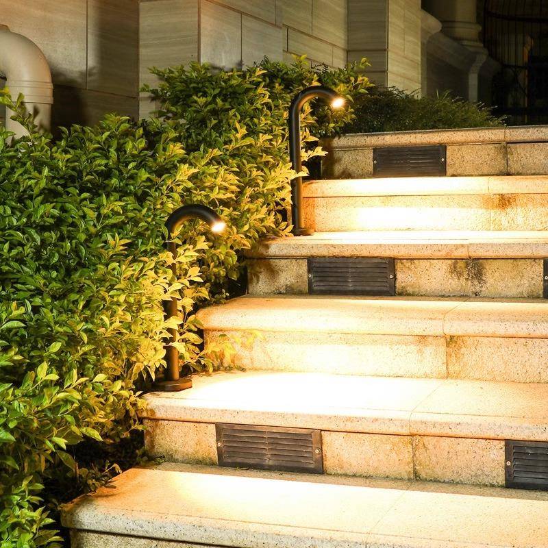 草坪灯外防水户别庭院子接电室外过墅花水管草坪园小区道地插景观