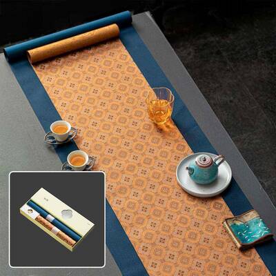 织茶锦缎防水茶席新式禅意茶65151旗6551布茶垫艺轻奢台桌1几茶布