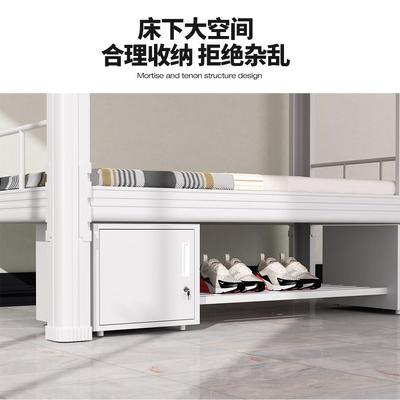 钢制上下床学校宿工高舍公寓上下铺双层床工人地xcc-9876人低铁架