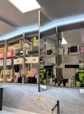 单铝合金浴室镜柜柜挂式子卫生间29346双面镜柜收墙纳卫浴镜柜收