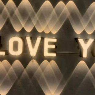 大户外外壁灯防水字母墙灯庭院围墙面门口广告招壁灯牌上下照洗店