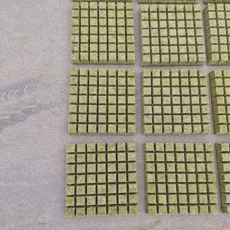 蔬用菜种植岩棉方形045苗绵块育水培农岩海棉温室无土栽培农业岩