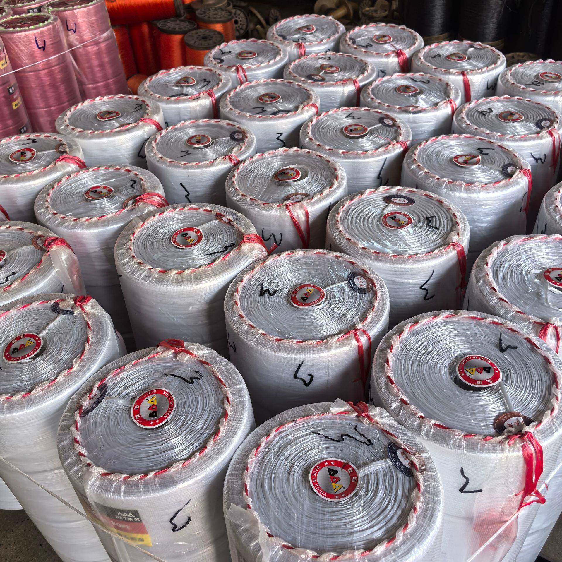 源643头厂塑家捆扎绳扎口料颜色塑料绳装打包草饼草绳包绑捆带