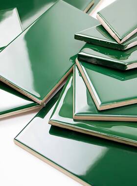 北72327欧风墨绿面生砖卫间洗手间浴厨房墨绿包面包砖室厕所墨绿