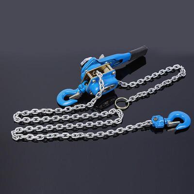 起重链小条式手板葫芦JYZ05.75t1.t型3tx3米电力牵引收紧器手扳葫