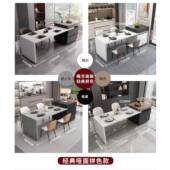 台加沃顿岩岩板DON岛台餐桌面板一体可伸缩多功能家用可板水轻奢