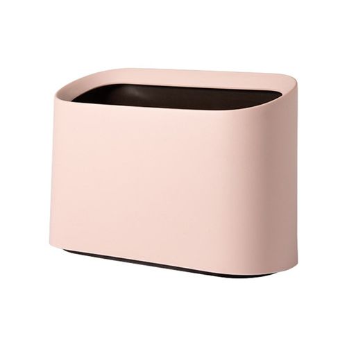 昌久桌面迷你小号垃圾桶北欧家用创意带盖拉圾筒客厅可爱桌上篓