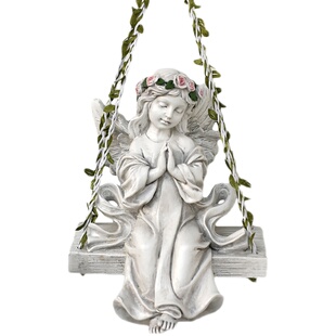 天使花园装饰挂件庭院露台欧式吊件民宿壁饰摆件墙面创意阳台布置