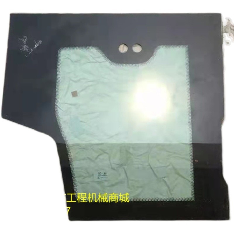 适用于新源挖掘机C75w前后左右门侧大臂挡风玻璃 钩机玻璃