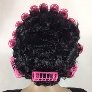 2020功夫舞台剧表演出小品假发包租婆cos假发衣服女卷发搞笑假发