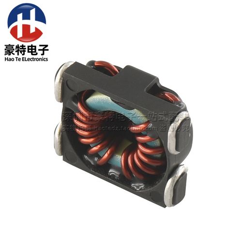 贴片耦合共模电感开关电源滤波器 1.1UH 38A大电流磁环线圈扼流圈