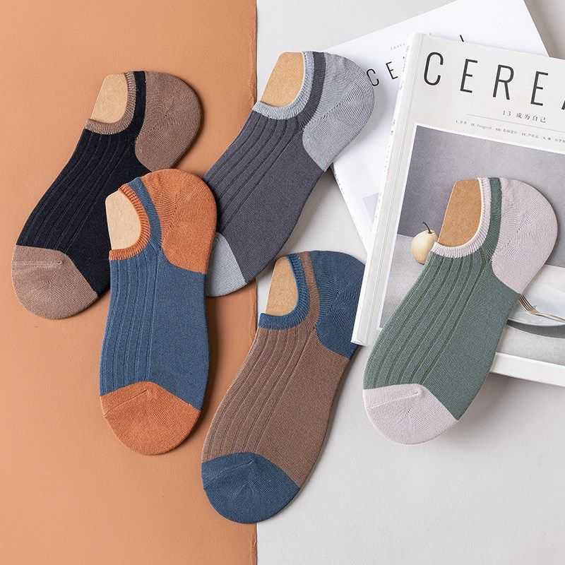 船袜男春夏季薄款纯棉隐形防臭吸汗防掉跟浅口低帮防滑男士袜子潮,女士内衣/男士内衣/家居服,船袜,淘宝优惠券,粉丝福利购,淘宝优惠卷