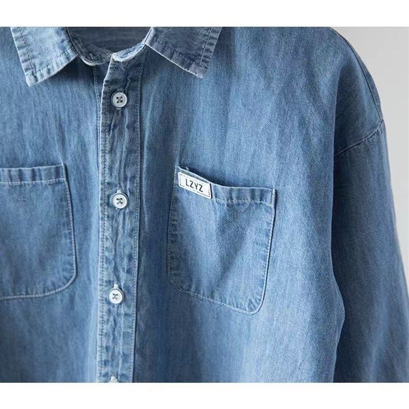 软!薄款水洗棉牛仔衬衫男童长袖衬衣小童宝宝春装外套儿童上衣,童装/婴儿装/亲子装,儿童牛仔衬衫,淘宝优惠券,粉丝福利购,淘宝优惠卷