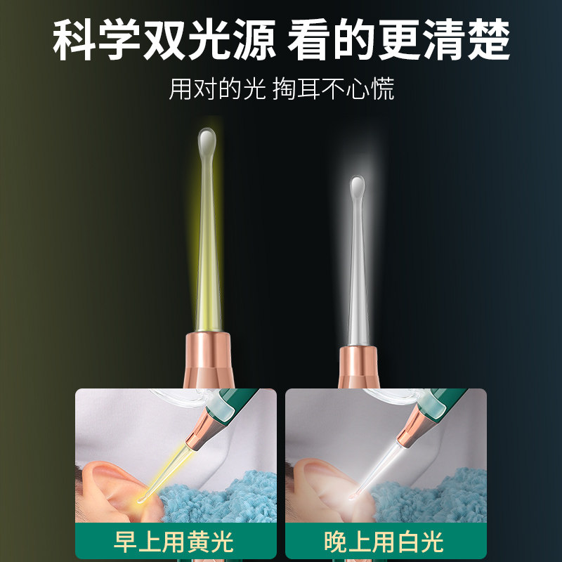 掏耳神器儿童掏耳朵屎发光挖耳勺耳朵挖耳屎镊子高档工具套装可视,家庭/个人清洁工具,耳勺,淘宝优惠券,粉丝福利购,淘宝优惠卷