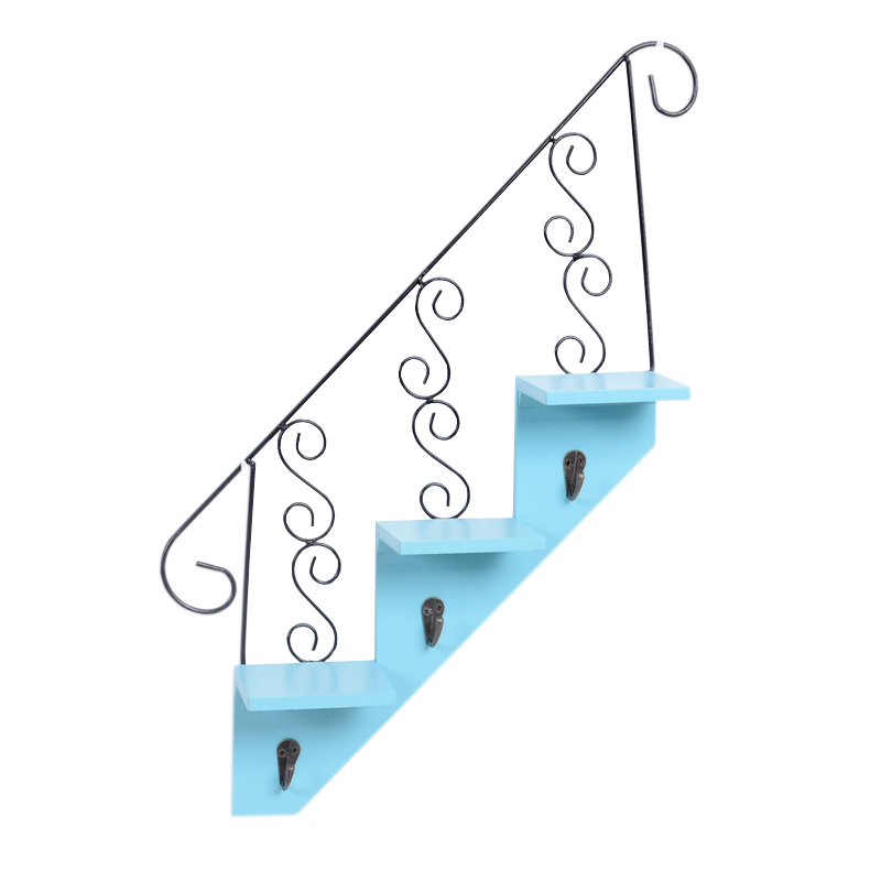 免打孔墙上装饰品挂件墙上置物架客厅房间背景挂饰儿童房墙装饰架