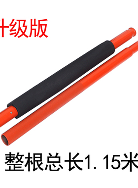 3吨4吨液压卧式千斤顶配件长压杆子3T4T卧顶总成加长拖顶方孔手柄