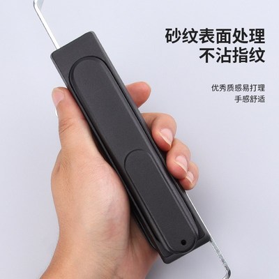 郑强柜锁MS840连杆锁天地锁配电箱机柜门锁 把手转动弹子锁芯防尘
