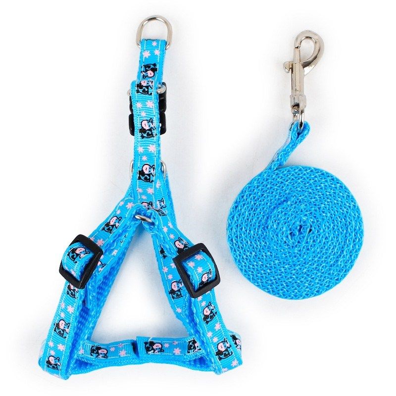 小狗狗牵引绳小型犬中型猫咪遛狗绳子泰迪狗链子胸背带宠物用品