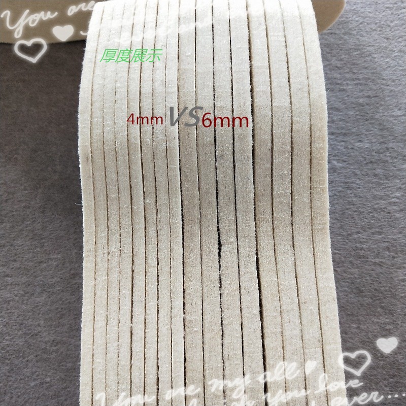 10双装6mm加厚冬季纯羊毛毛毡鞋垫男女保暖除臭吸汗透气柔软毡垫