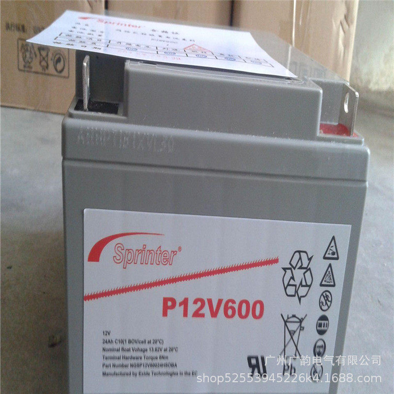 GNB蓄电池P12V60012V24AH电讯网络机房应急蓄电池