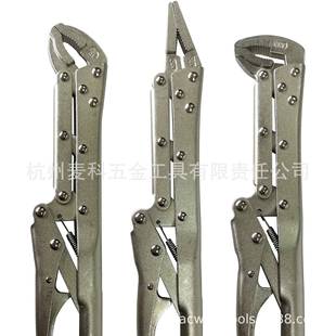 3件套12寸长颈大力钳组套尖嘴45度斜圆嘴和80度斜圆嘴长颈畅销