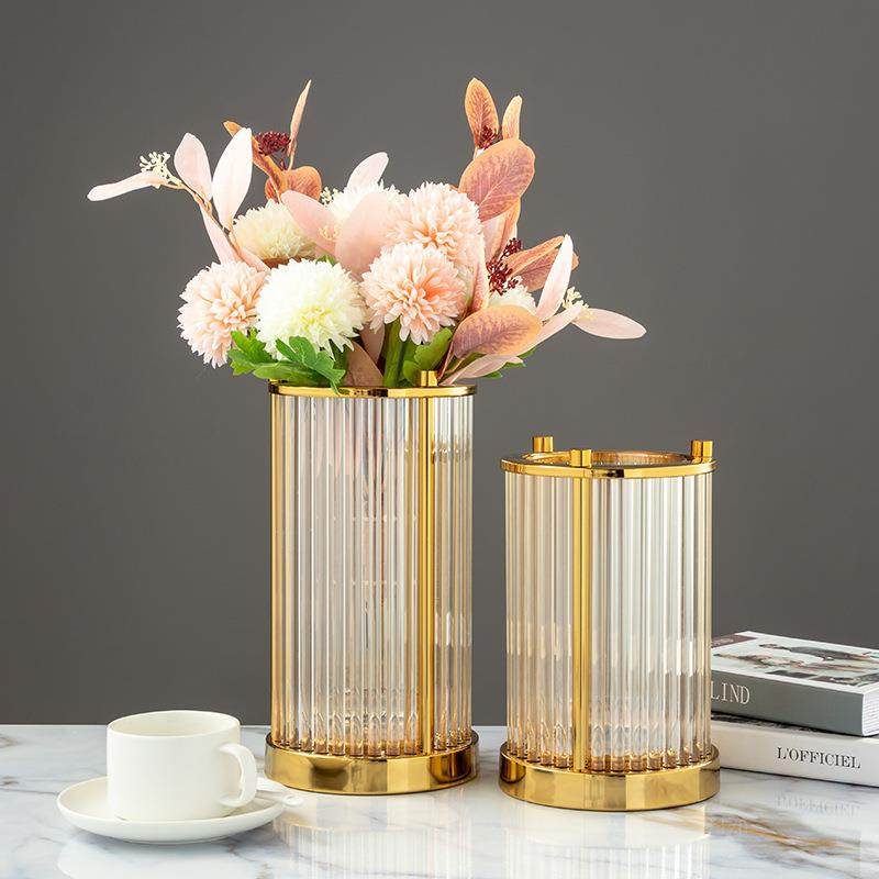 轻奢水晶花瓶透明创意简约北欧干花插客厅卧室电视柜书房插花摆件,工业油品/胶粘/化学/实验室用品,其他实验室设备,淘宝优惠券,粉丝福利购,淘宝优惠卷