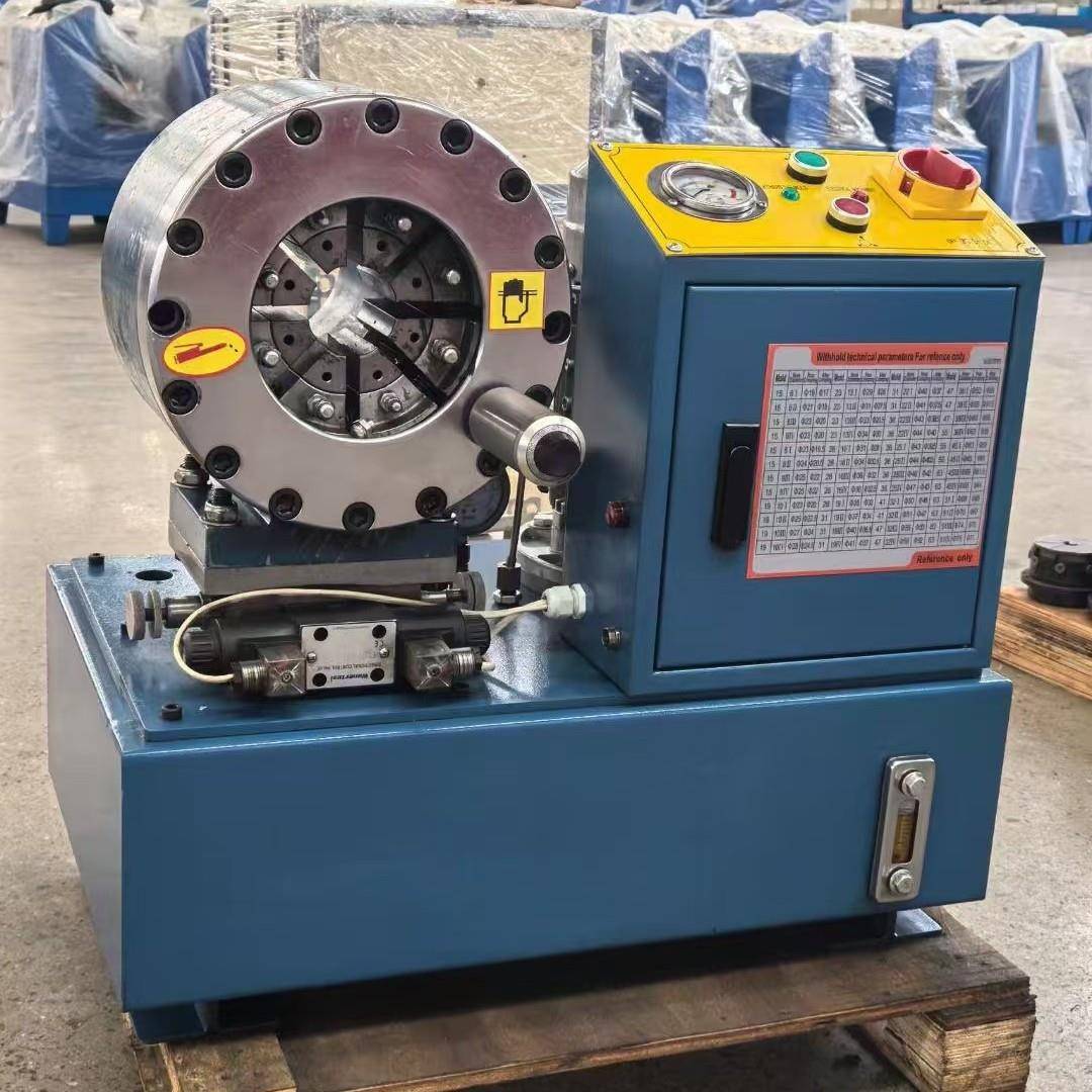 供应压管机卧式240V/60hz液压缩管机油管接头扣压机