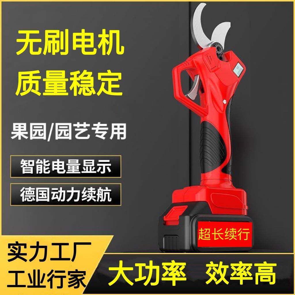 电动锂电电剪子充电迷你家用园林木工无刷修枝剪工具多功能电