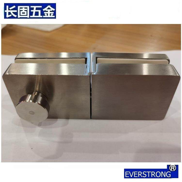 单双开304不锈钢公共卫生间玻璃门插销厕所洗手间不开孔指示门锁