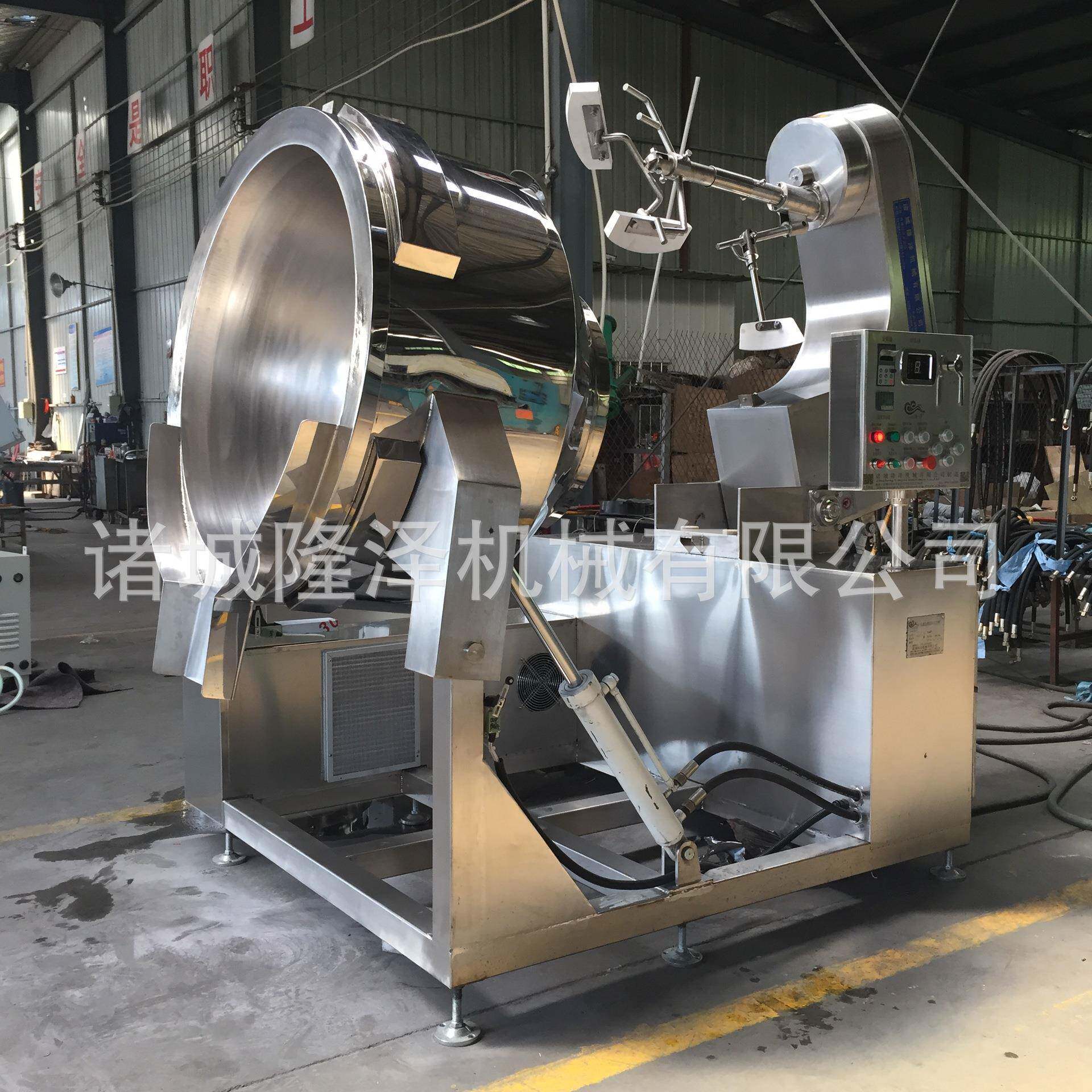 琥珀核桃仁全自动裹糖机器大型腰果油炸裹糖设备