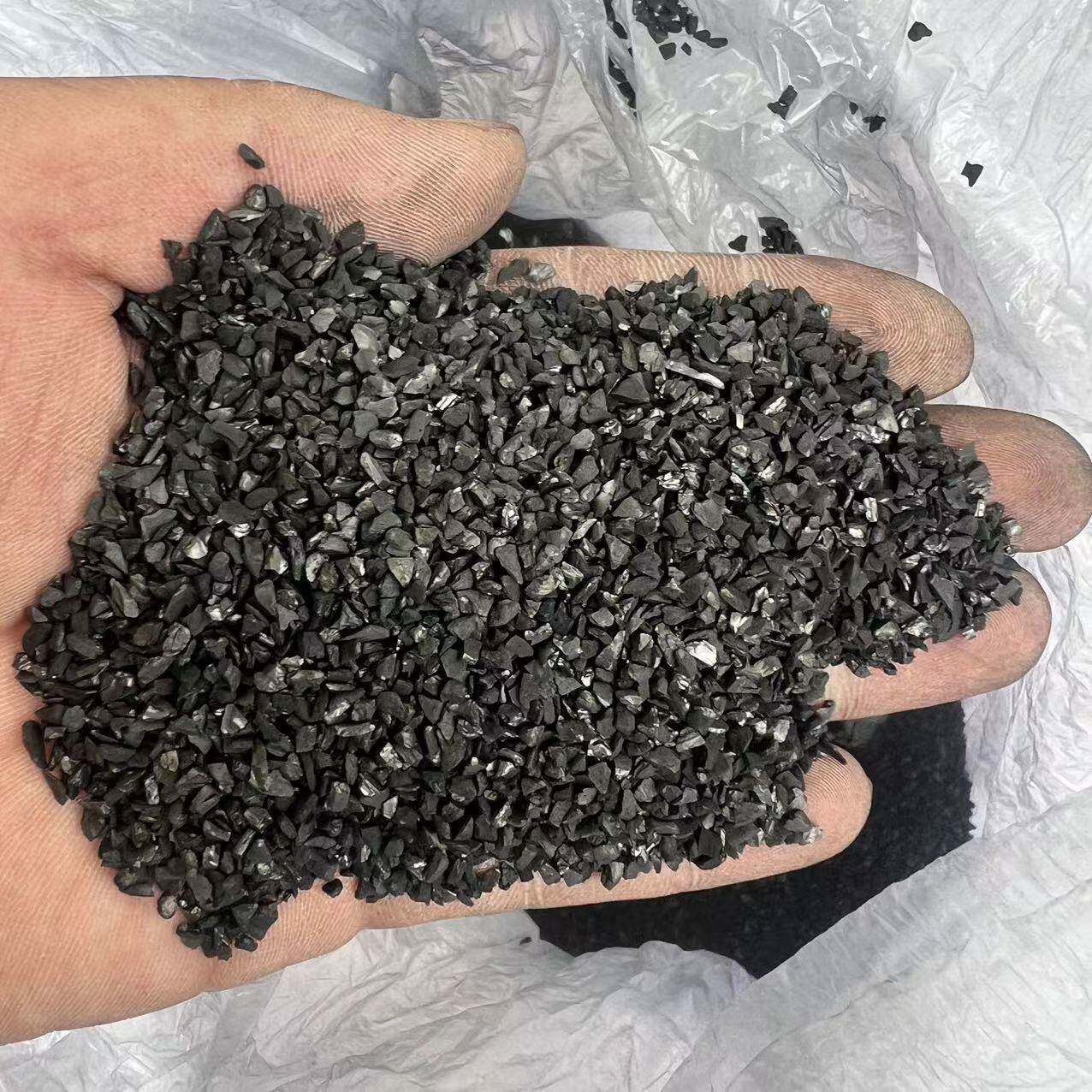 椰壳活性炭净水废气处理滤料工业污水过滤柱状炭脱色除臭吸附