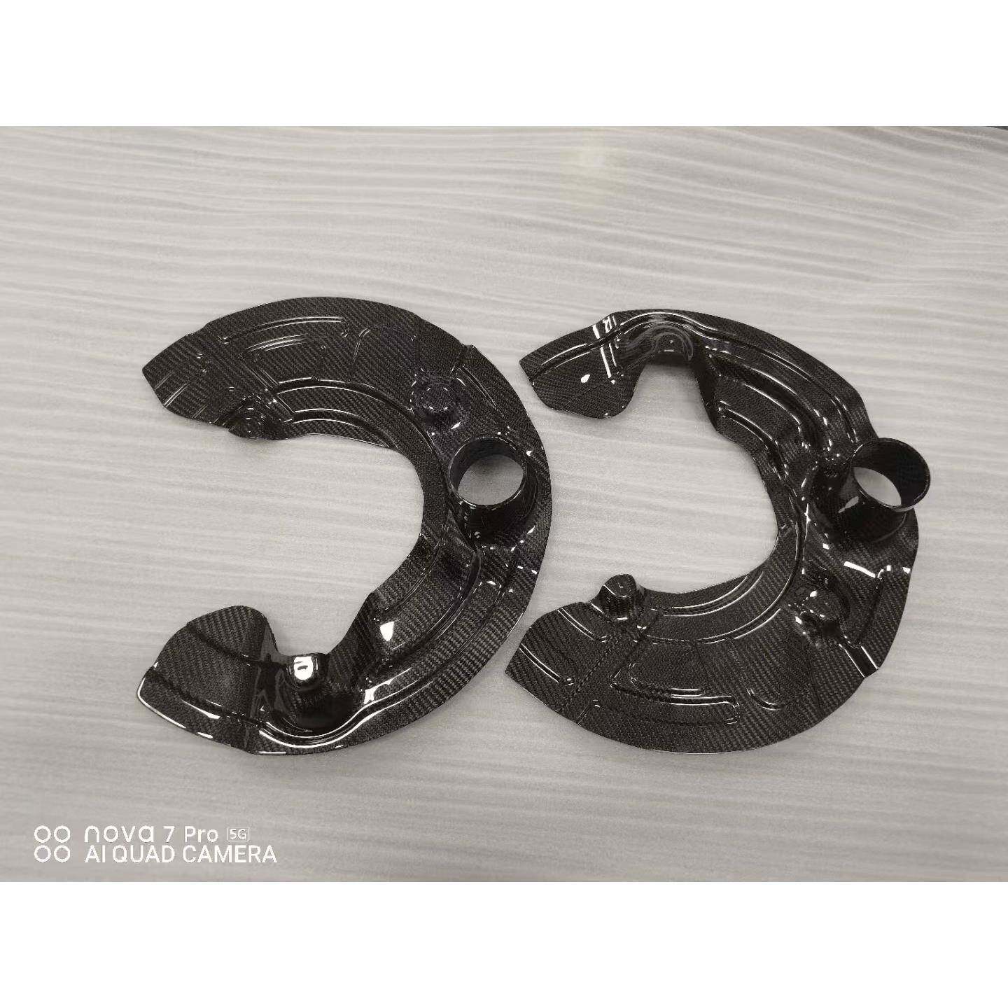 前车轮碳纤维刹车散热冷却护板适用宝马F87M2/M2CF80M3F82M4
