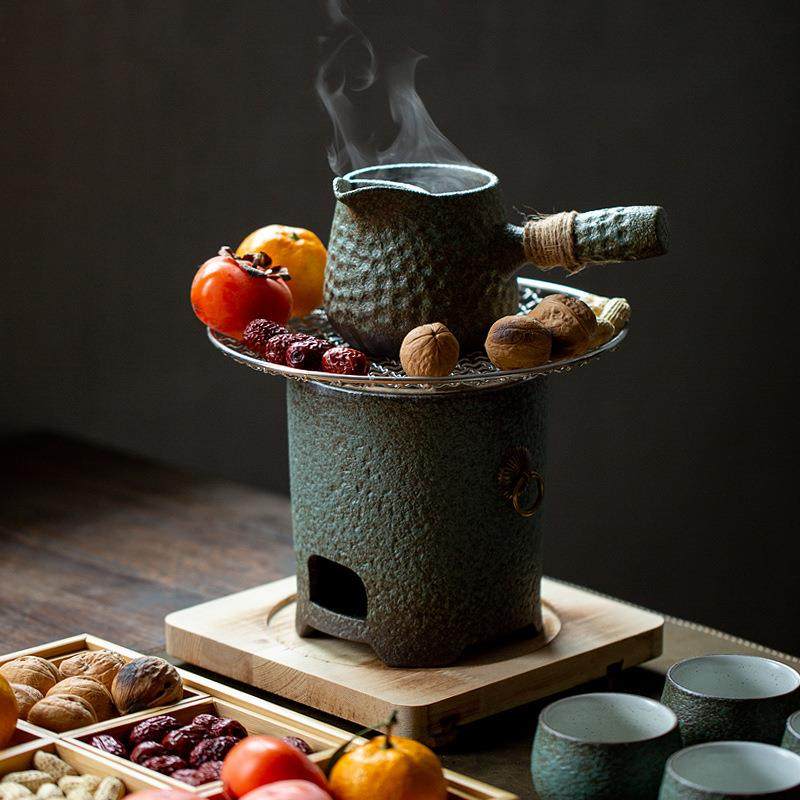 中式复古围炉煮茶家用室内罐罐烤奶炭烧烤火煮茶器套装,农用物资,其他肥料,淘宝优惠券,粉丝福利购,淘宝优惠卷