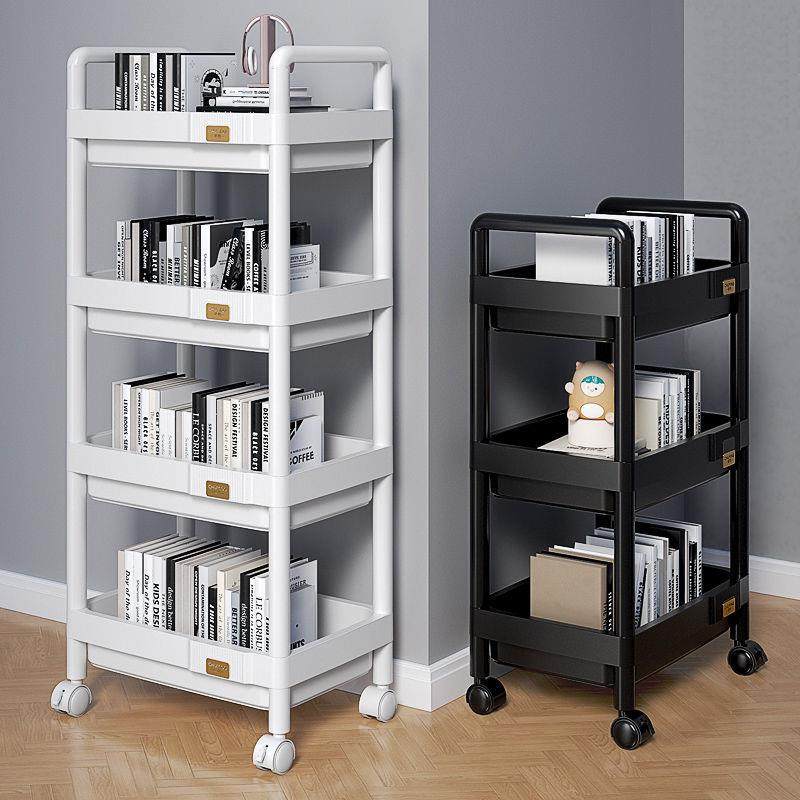 书架置物架落地家用简易多层带轮儿童玩具收纳阅读移动小推车书柜,农用物资,其他肥料,淘宝优惠券,粉丝福利购,淘宝优惠卷