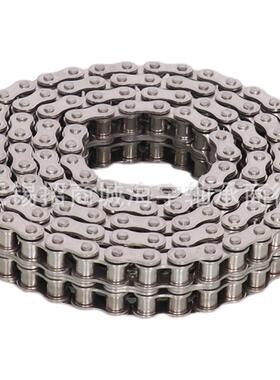 304不锈钢滚子传动链条3分06B4分08B08A5分10AB6分12AB1寸16AB