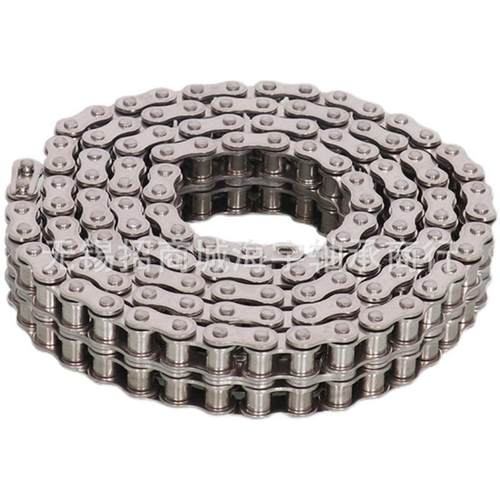 304不锈钢滚子传动链条3分06B4分08B08A5分10AB6分12AB1寸16AB