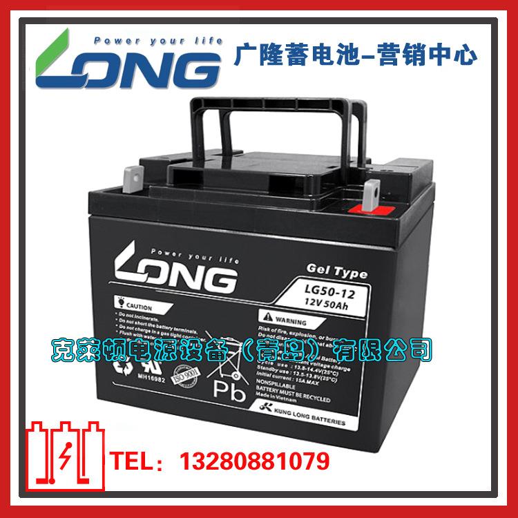 LONG广隆蓄电池LG50-12/12V50AH机房数据中心直流屏电源蓄电池