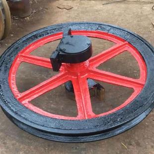 天轮提升绞车天轮凿井游动天轮绞车钢丝绳矿用天轮固定起重轮