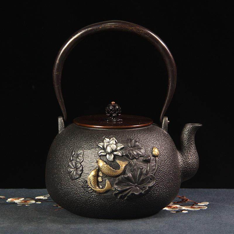 日式铁壶泡茶铸铁烧水壶家用围炉手工无涂层生铁茶壶养生茶具,机械设备,其他机械设备,淘宝优惠券,粉丝福利购,淘宝优惠卷