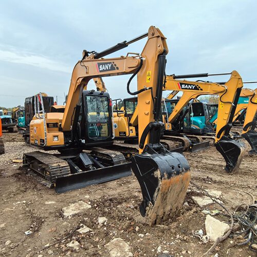 轮式挖机 新源重工轮式挖机 C75W 轮式挖机 B75S 劲工JG80S HT75W