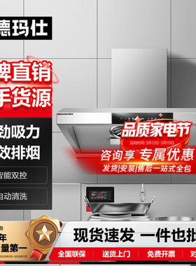 德玛仕商用抽油烟机大型商业排烟罩 饭店吸排烟机 农村厨房用哇噢