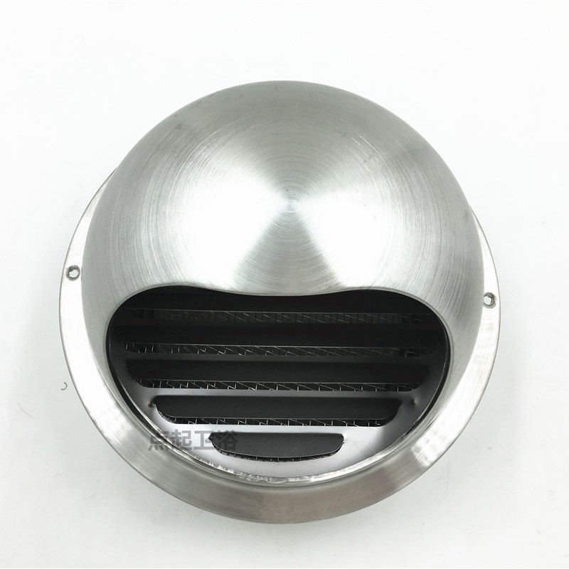 150MM厚不锈钢外墙风管排风罩油机管道止回阀换气通风盖排气罩