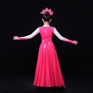 开场舞大摆裙六一儿童演出服万疆灯火里 祖国 中国舞蹈服我和我