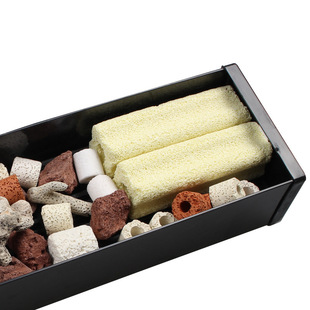 鱼缸过滤盒槽上滤过滤槽上部过滤器滴流盒过滤系统水族箱过滤盒