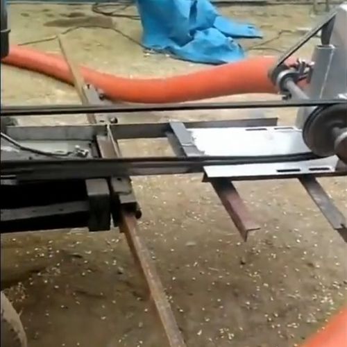 户外不用电汽油机抽粮机车载柴油机吸粮机汽车载拖拉机前置上料