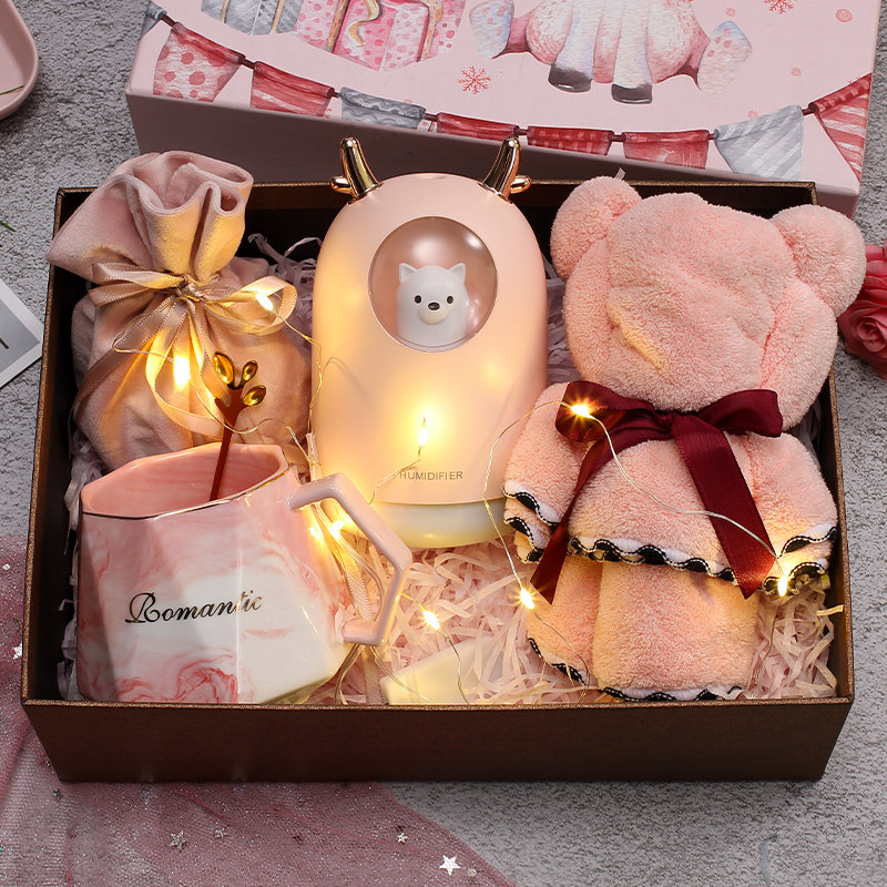 高端婚礼伴手礼回礼结婚伴娘女喜糖礼盒套装成品送姐妹团实用定制